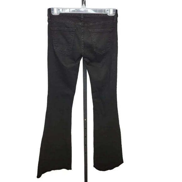 Current/Elliott The Low Bell 1970's / Y2K Style Black Jeans - Picture 7 of 9